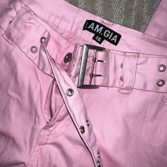 IAMGIA NAIMA CARGO PANT PINK - Picture 6 of 7